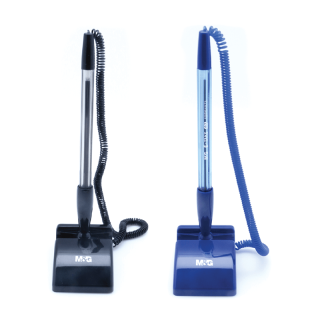 Stylo à bille comptoir 0.7mm Noir Bleu