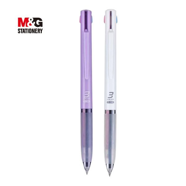 Stylo gel 3 couleurs   0.38 mm