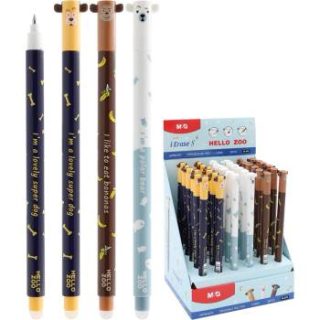 Stylo Gel effaçable  Noir 0.5mm