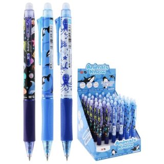 Stylo Gel effaçable  Animals know Océan