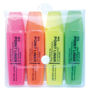 Surligneur parfumé  Pqt 4clrs