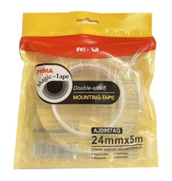 Tape nano transparent  double face 24mm*5m