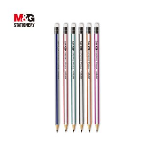 Crayon triangle  2B avec Gomme