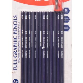 Crayons graphite avec  taille-crayon