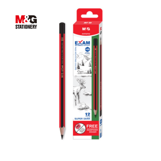 Crayon HB  Rouge-Noir