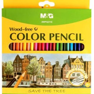 Crayons de couleur  sans bois