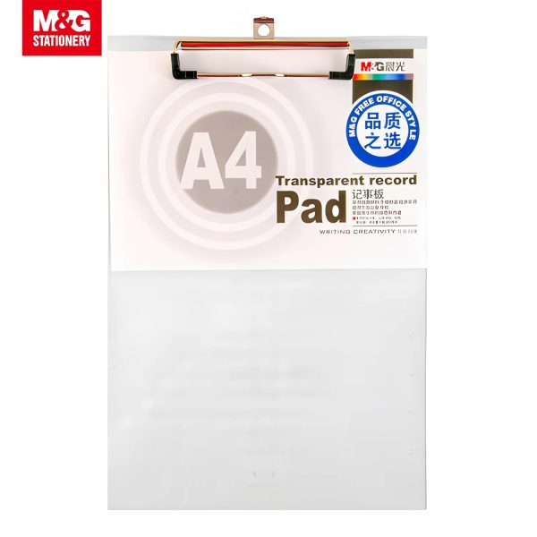 Presse-papiers A4 vertical transparent