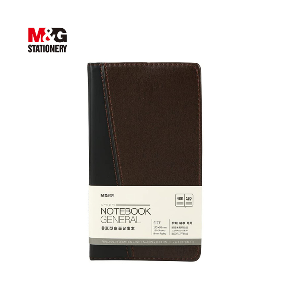 Bloc note couverture cuir 18 à 48K 120F