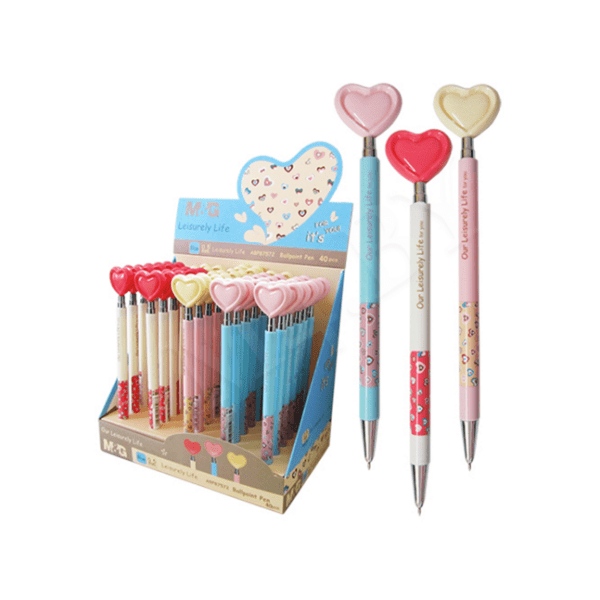 Stylo à bille Love bleu 0,5