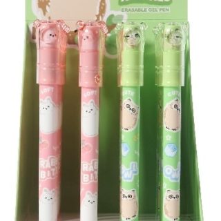 Stylo gel effaçable Soft animal