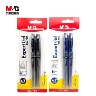 Stylo gel noir/bleu 0,7