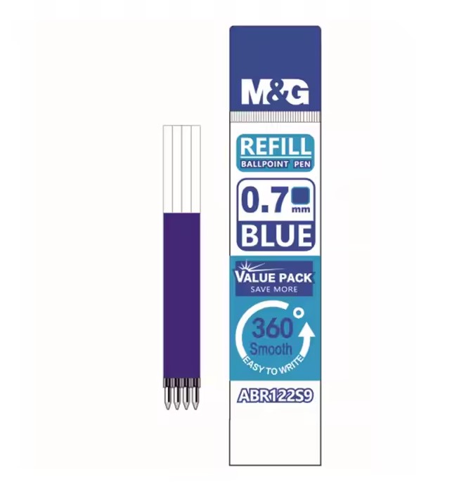 Recharge Stylo bleu 0.7mm
