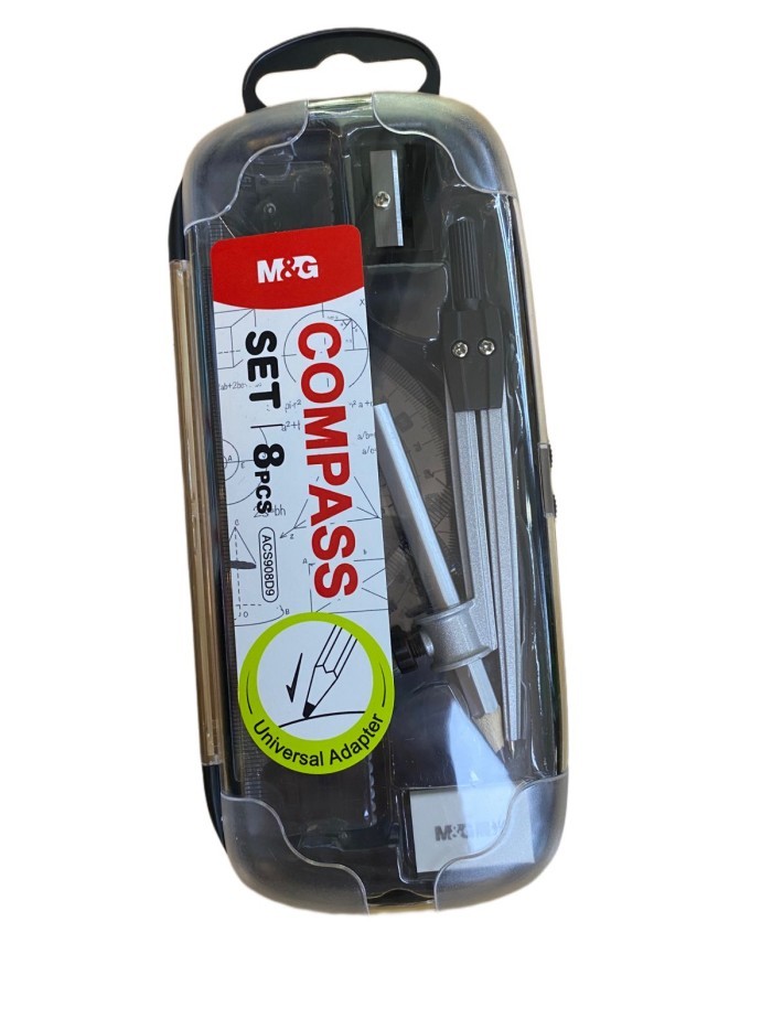 Set de dessin géometrique 8pcs