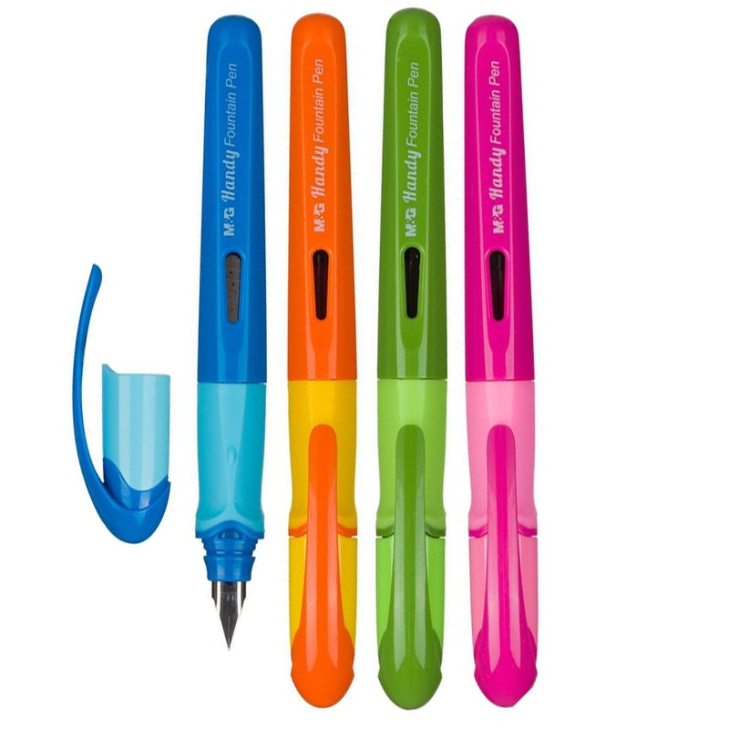 Stylo plume Handy bleu pur