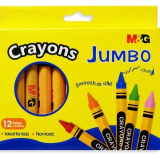 Crayon à cire jumbo 12clrs