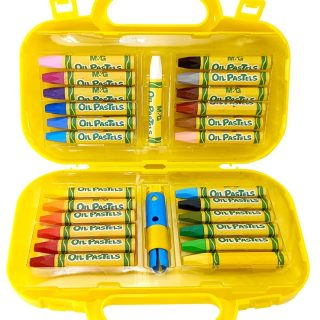 Boîte PP pastels à l’huile  faciles à laver