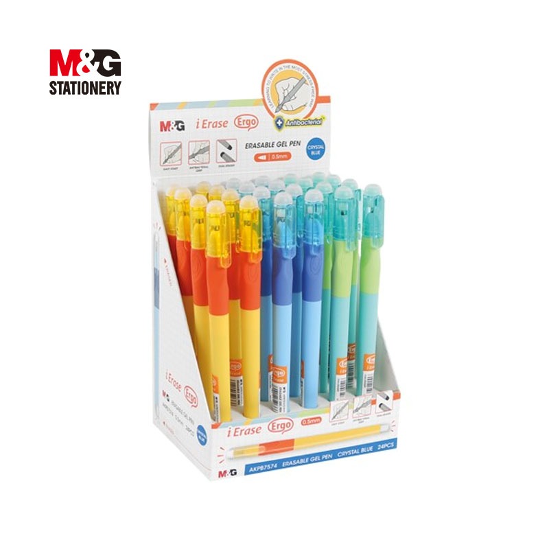 Stylo Gel effaçable C-Bleu Ergo