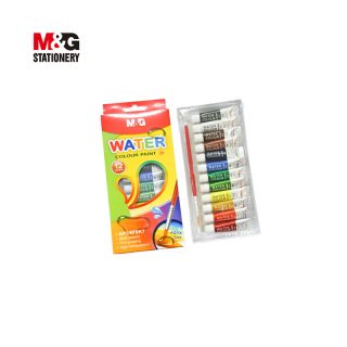 Peinture à l'eau  12 couleurs-5 ml