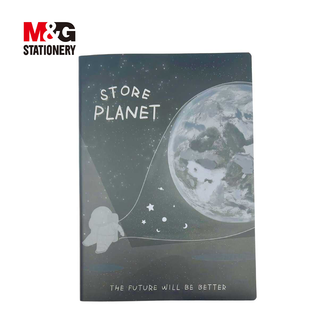 Bloc note B5 64p planet