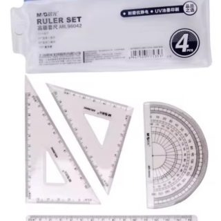 Set de dessin  géometrique 4pcs