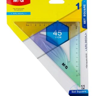Equerre 11cm  45°/45°