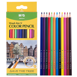 Crayons de couleur  sans bois
