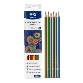 Crayons de couleur  arc en ciel