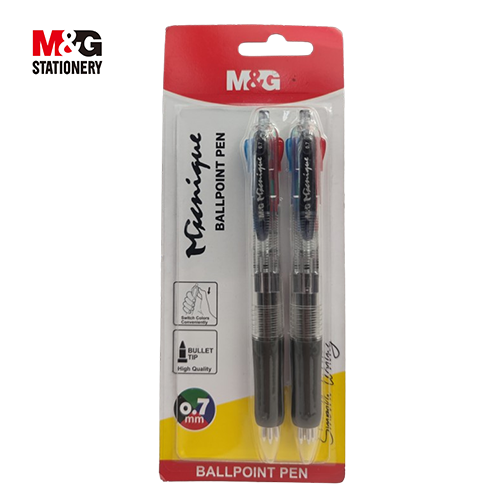 Stylo bille 4EN1 *2PCS 0,7
