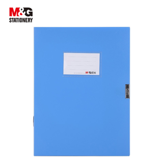 Boite archive 75 mm bleu