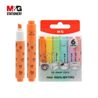 Mini Surligneur 6clrs