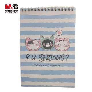 Bloc note A5 60 feuilles spirale Ligne