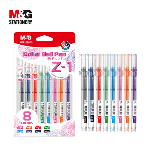 Stylo ROLLEUR 8CLRS 0,5