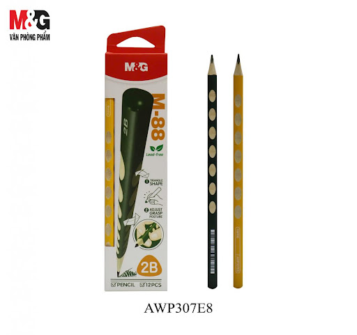 Crayon Slim Grooved 2B