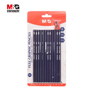 Crayons graphite avec  taille-crayon